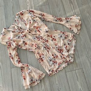Flowery Short Romper